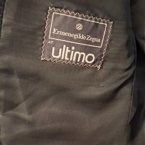 Ermenegildo Zegna Ultimo Black Jacket Lining
